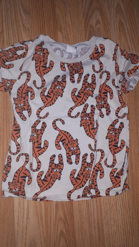 Tricko s tygry 98/104 lindex, lindex,98