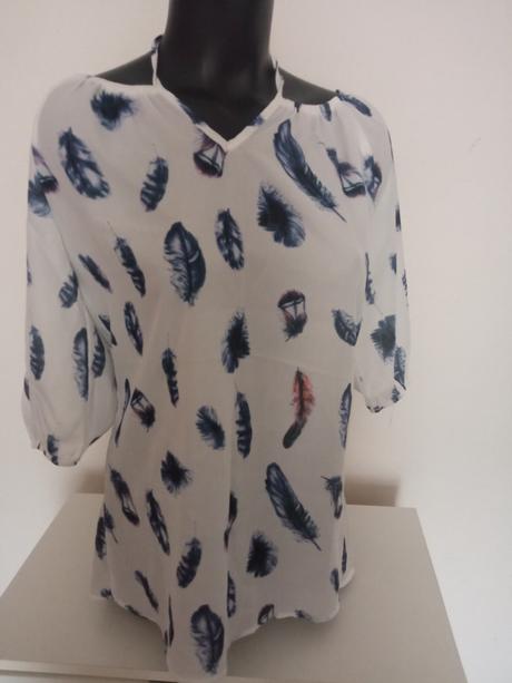 Dámská tunika s peříčky m, m