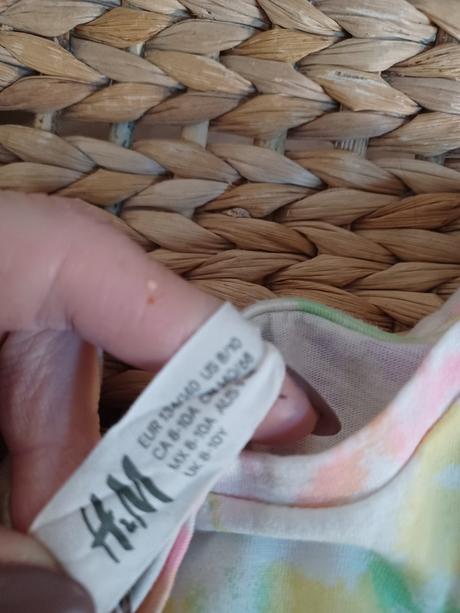 Barevný letní komplet h&m 134/140, h&m,140