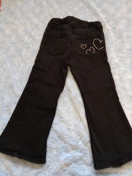 Džíny vel. 104 s regulaci v pase, h&m,104