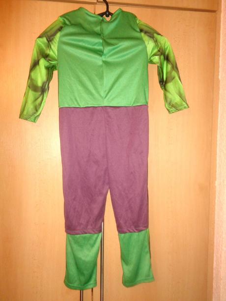 Karneval - overal hulk + maska na obličej-5-6 let,