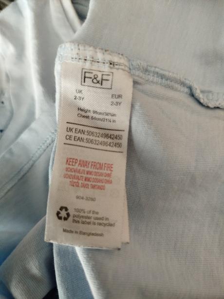 Tričko zn. f&f vel.92, f&f,92