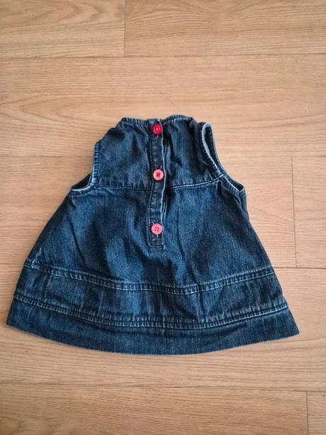 Džínové šatičky, vel. first size, george,56