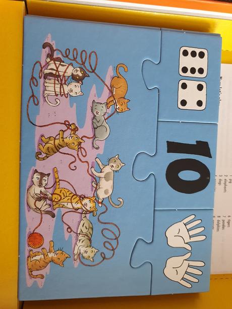 Hra na výuku čísel 1-10,