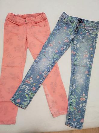 Džíny vel. 122-128, gap,128