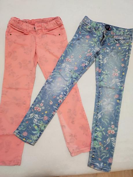 Džíny vel. 122-128, gap,128