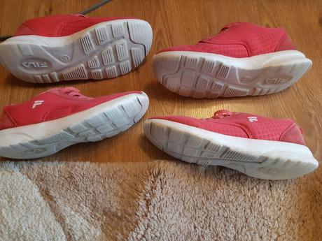 2 x tenisky fila růžové, 29