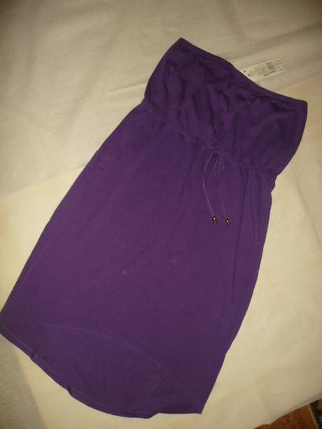 Šaty vel 40 bez ramínek, f&f,38 / 40