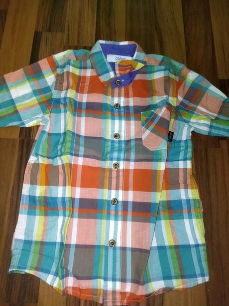 Letní kostkovaná košile 110 baker, 110