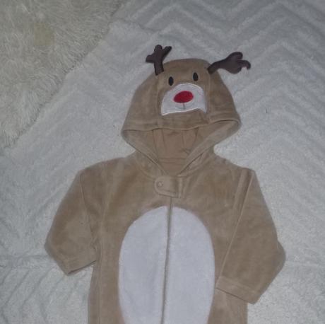 Vánoční overal unisex - vel.62-68, 62