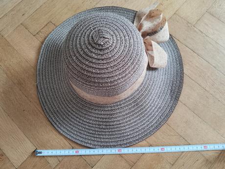 Dámský klobouk s mašlí nový, 