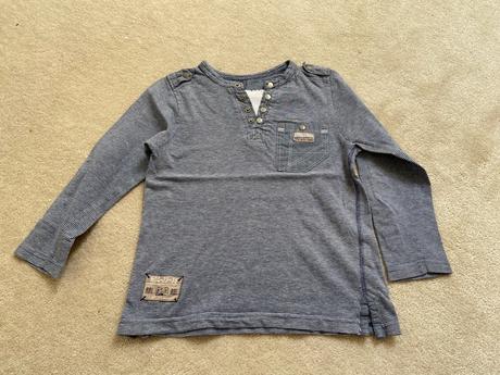 Tricko s rolovacim rukavem, rebel,110