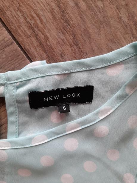 Mint top s puntíky zn. new look, vel. 34, new look,34