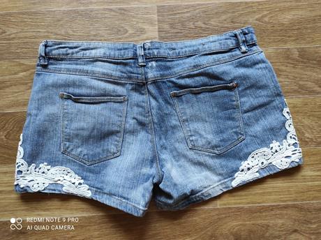 Džínové kraťasy, esmara,42