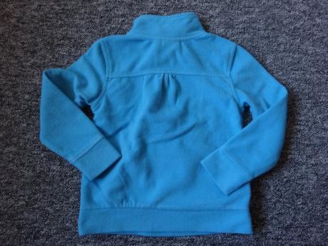 Modrá fleesová mikina, vel. 86/92, lupilu,86