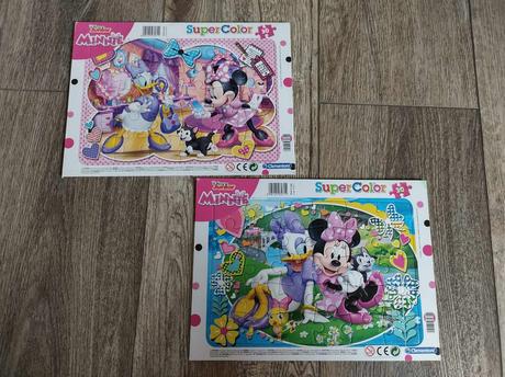 Puzzle minnie s většími díly 30 ks, 