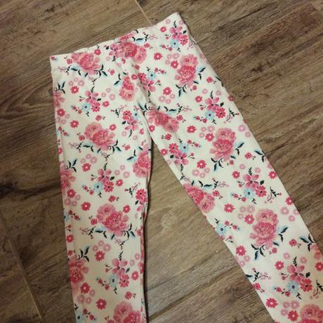 Květinkové legíny, primark,122