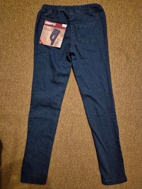 Dívčí džegíny pepperts vel. 146/152 černé/modré, pepperts,146