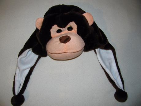 Maska čepice-opička,