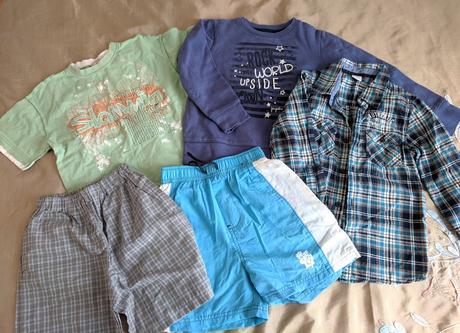 Tričko košile kraťásky 116, 104–116