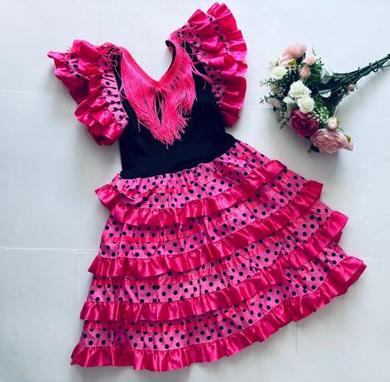 An8/ kostým španělská tanečnice - v.cca 12/24 měs, 