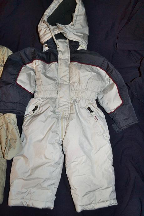 2x silná zimní kombinéza v.74-80, 74