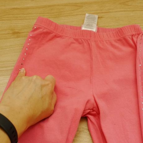 Ruzove leginy vel.128 s kaminky po strane, 128