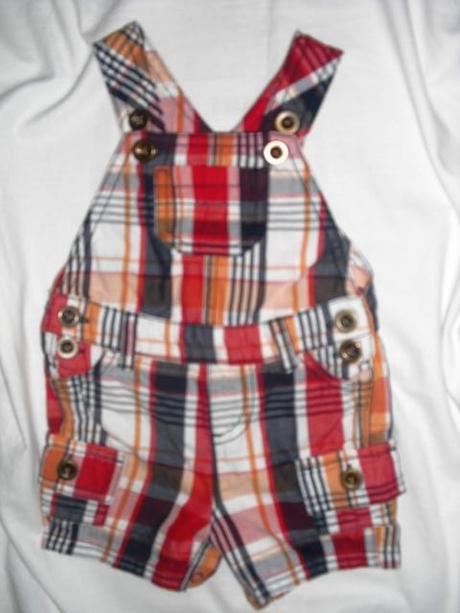 Luxusní káro laclové kraťásky, f&f,56