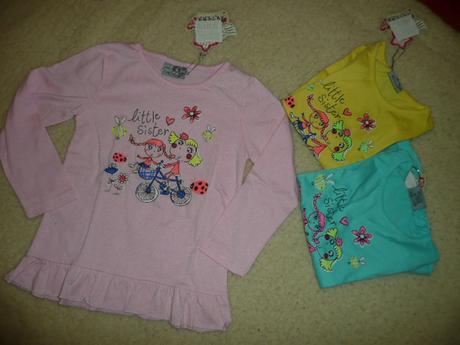 Tunika tričko holčička vel 92-104, 92 / 98 / 104