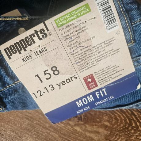 Mom fit dívčí jeans pepperts vel. 158, pepperts,158