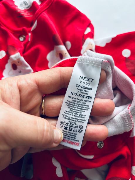 Overálek vánoční santy - v.12/18 měs. zn. next, 86