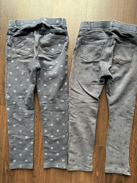 2x džegíny 116 h&m, h&m,116