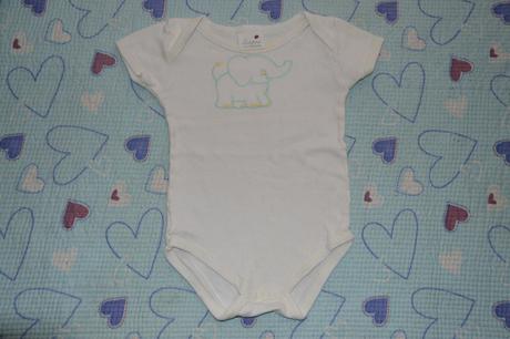 2x bavlněné body s výšivkou, ladybird,86