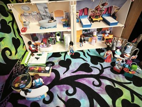 Playmobil barák s figurkami, 