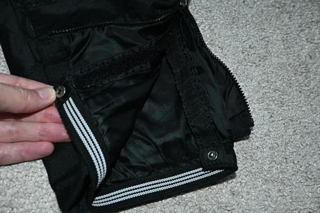 Černé lyžařské kalhoty oteplovačky killtec vel. 92, 92