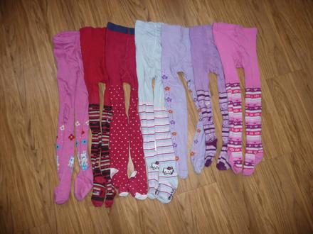 7x dívčí punčocháče od vel.110 až do 122, george,110