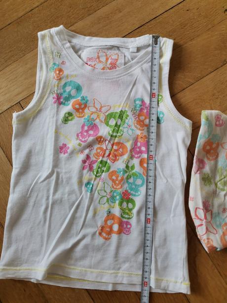 Tílko a čelenka vel. 104 / 110, next,104