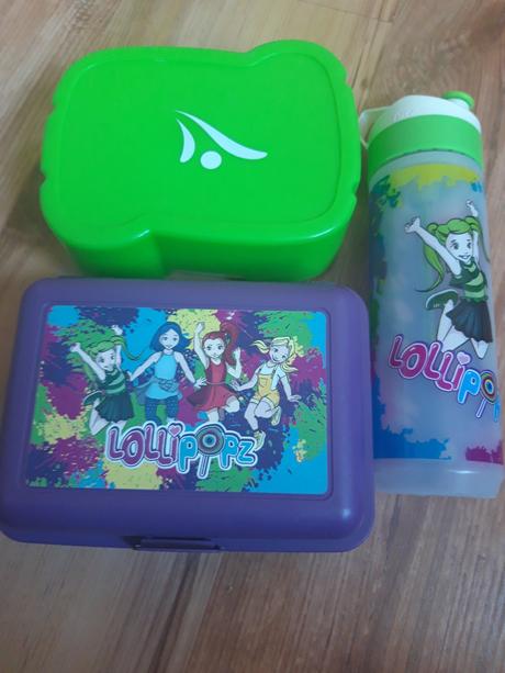 Svačinová sada láhev a box lollipopz, 