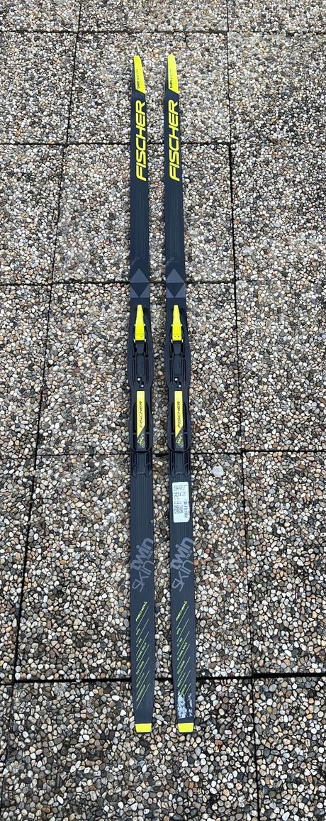 Dětské běžky fisher twin race skin 157 cm, fisher
