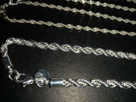 Řetízek + náramek - (č.1),