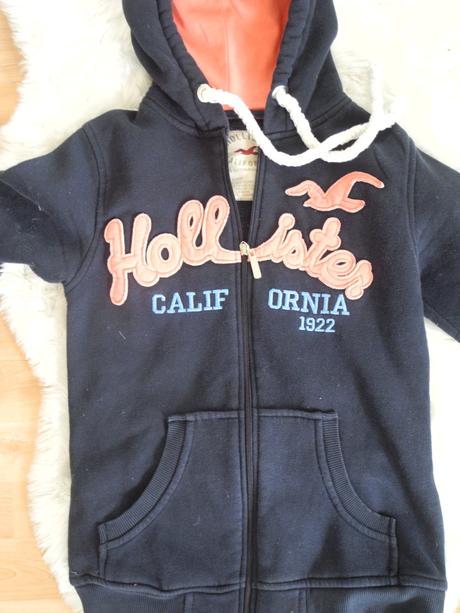 Mikina s kapucí, hollister,158