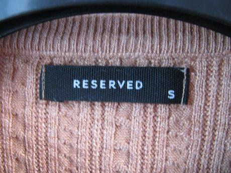 Dívčí hnědý svetr reserved, reserved,146