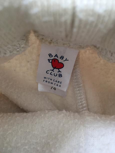 Teplé fleesové tepláčky 74 c&a, baby club,74
