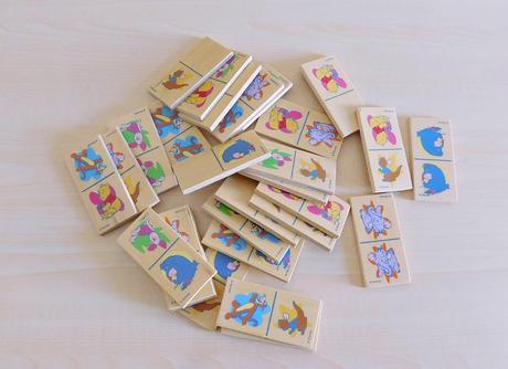 Dřevěné domino disney,