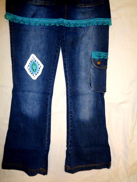 Luxusní zdobené rifle se sukní, 134