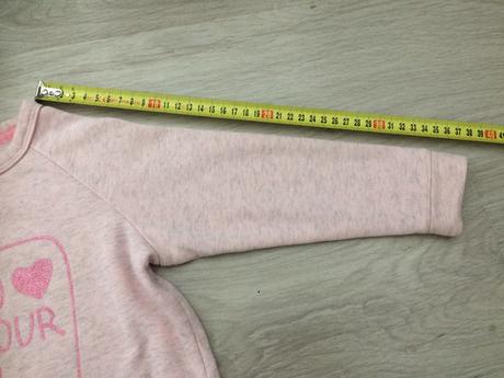 Růžové mikinky, h&m,92