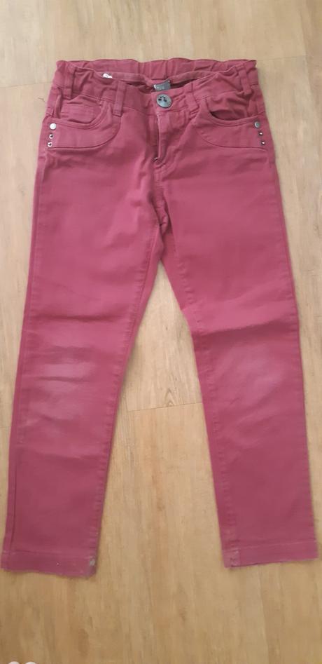 Vínové džíny vel .110, zara,110