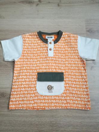 Chlapecké tričko s kr. rukávem s kapsou, vel. 98, 98