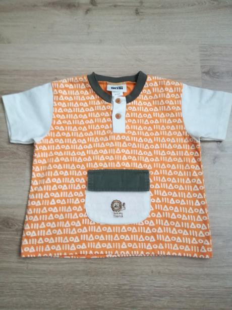Chlapecké tričko s kr. rukávem s kapsou, vel. 98, 98