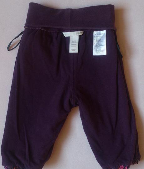 Dětské zateplené (vyteplené) manžestráčky, 62, h&m, h&m,62